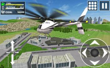 Free Helicopter Flying Simulator截图1