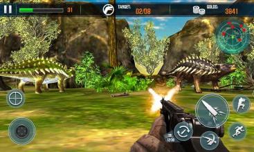 Jurassic Dinosaur Hunter 3D - Last Land Survival截图1