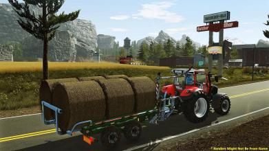 Heavy Duty Cargo Tractor Trolley截图3