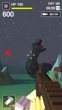 Cube Killer Dinosaur  FPS Survival截图1