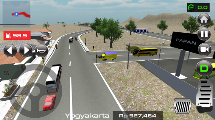 IDBS Indonesia Truck Simulator截图1
