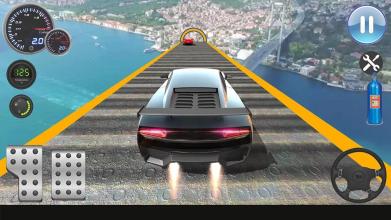 Speed Car Racing Stunts Impossible Tracks截图4