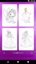 Princess Coloring Pages截图5