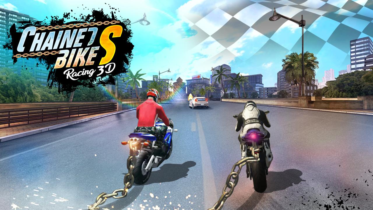 Chained Bikes Racing 3D截图2