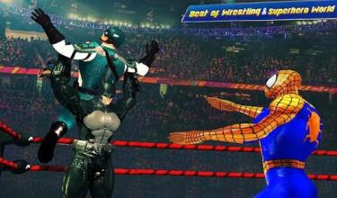 Superhero Wrestling Tag Team Ring Fighting Arena截图4