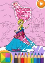 Princesses coloring book截图2