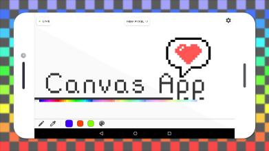 Pixel Canvas | Online realtime pixel art game **截图3