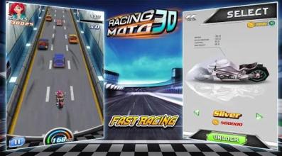 Moto Racing 3D Game截图1