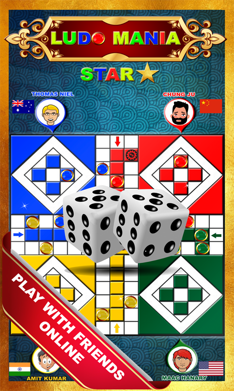 Ludo Mania Stars ⭐ The Ultimate King 2018截图5