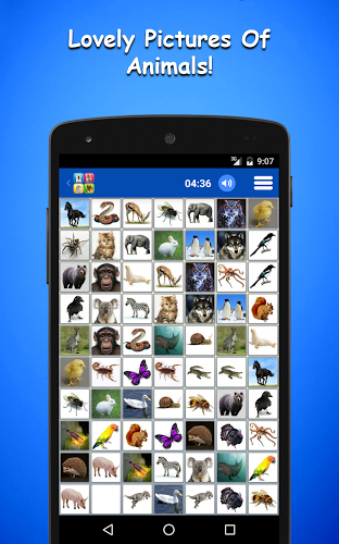 Animals memory game for kids截图2