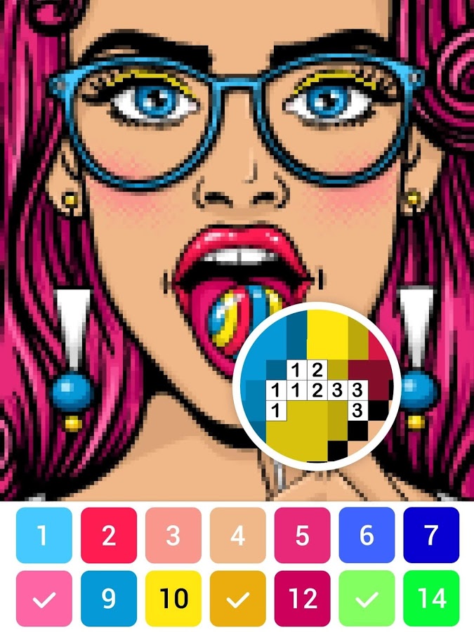 Draw.ly - Pixel Art Coloring截图5