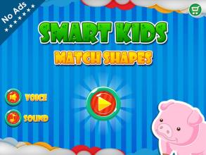Smart Kids - Match Shapes截图5