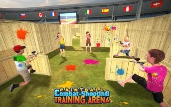 Kids Paintball Combat Shooting Training Arena截图2