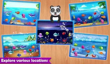 Happy Fisher Panda: Ultimate Fishing Mania Games截图1