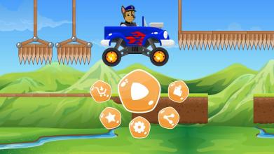 Patrol Car Climb Adventure截图2