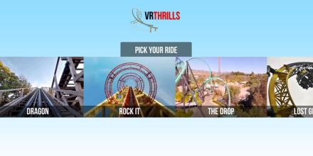 VR Thrills: Roller Coaster 360截图1