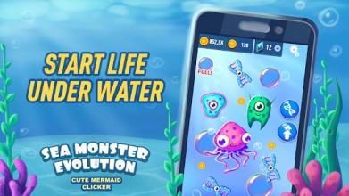 Sea Monster Evolution: Cute Mermaid Clicker截图3