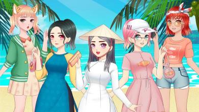 Vietnamese Anime Girls - Vietnam Fashion截图1