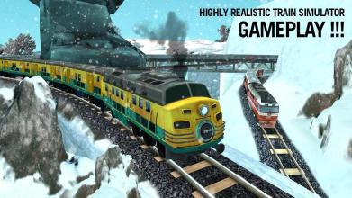 Hill Train simulator 2019  Train Games截图1