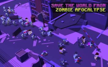 Pixel Zombie War : Survival Shoot截图1