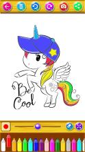 Coloring Horse Pony Unicorn截图1