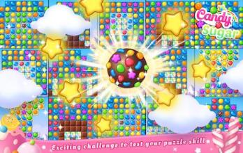 Candy Sugar - Crush Mania & Match 3 Games Puzzle截图2