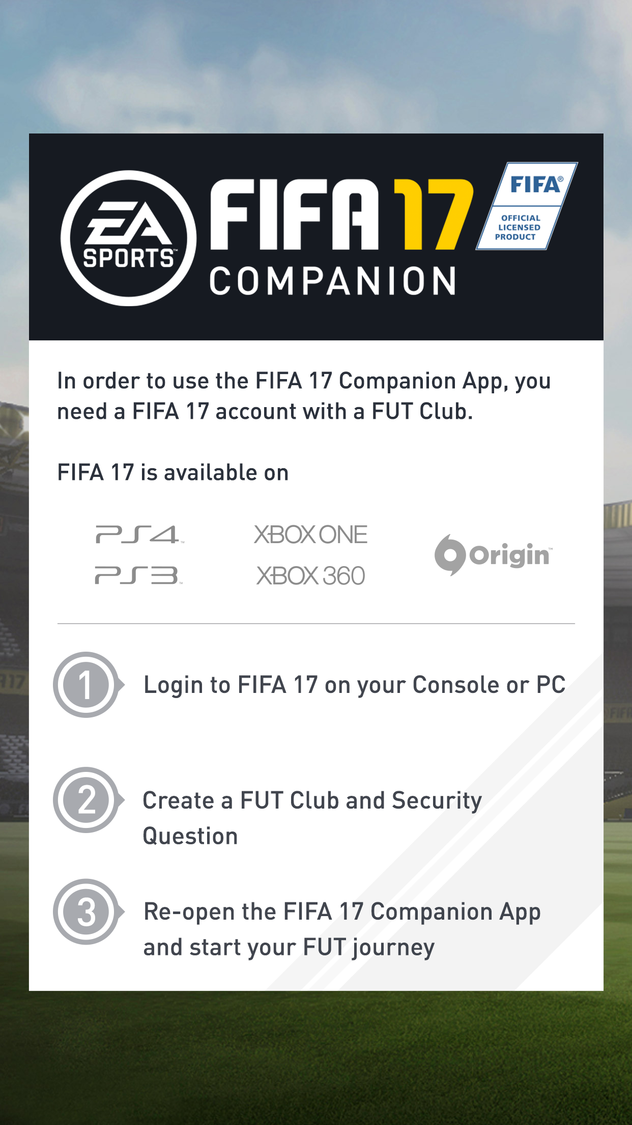 FIFA 17联盟截图1