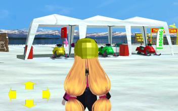 Snowmobile Cross VR截图2