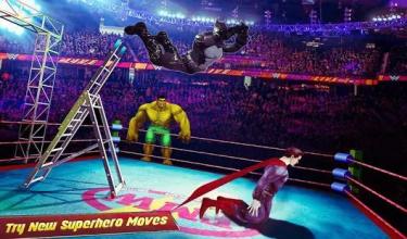 Superhero Wrestling Tag Team Ring Fighting Arena截图5