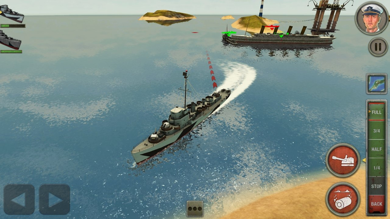 敌方水域:潜艇与战舰截图2