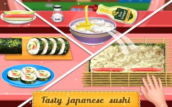 Japanese Food Restaurant - Food Cooking Game截图3