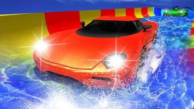 Slide Water Car Racing : Water Surfer Adventure截图3