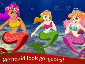 Mermaid Princess Love Story Dress Up Game截图4