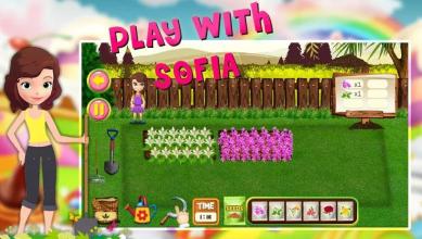 Princess Sofia Garden - Sofia Gardening Games截图1