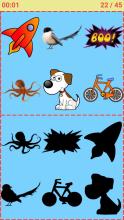 Match The Picture Shadow, kids matching game截图5