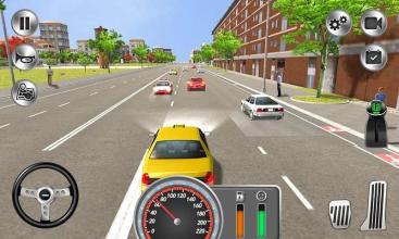 Taxi Driving Game - City Taxi Driver Simulator 3D截图1