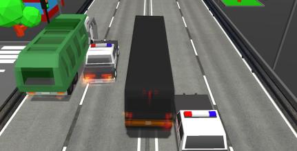 Blocky Cars Rush Drive截图3