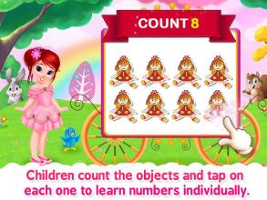 Princess ABC Letters, 123 Numbers Tracing For Kids截图2