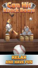 Cans Hit Knock Down - Baseball Can Shooter Smash截图2