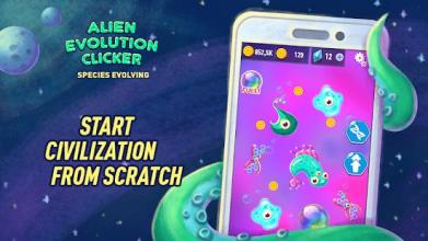 Alien Evolution Clicker: Species Evolving截图3