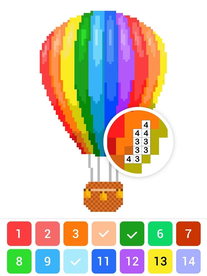 Draw.ly - Pixel Art Coloring截图2