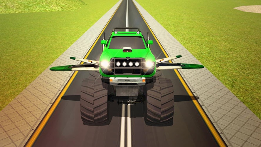 Flying Truck Pilot Driving 3D截图1