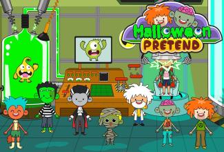 My Pretend Halloween - Trick or Treat Friends FREE截图3