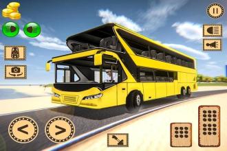 Tourist Bus Driving Simulator: Beach bus Games 3D截图1