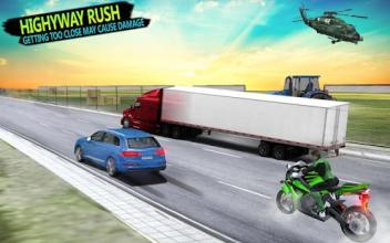 Superhero Stunts Bike Racing截图1