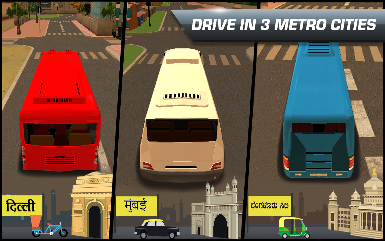 Bus Simulator India 2018截图1