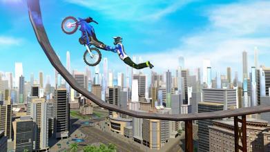 Bike Stunts 3D - Rooftop Challenge截图4