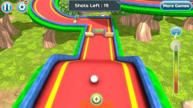 Mini Golf Multiplayer Clash - Cartoon Forest截图3