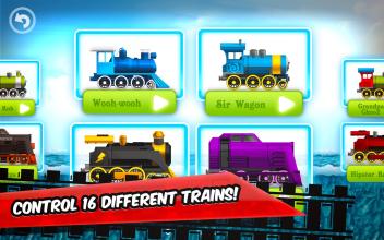 Fun Kids Train Racing Games截图1