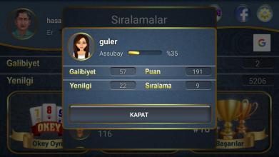 Okey - İnternetsiz截图4